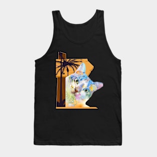 Sea in A Cat Tank Top